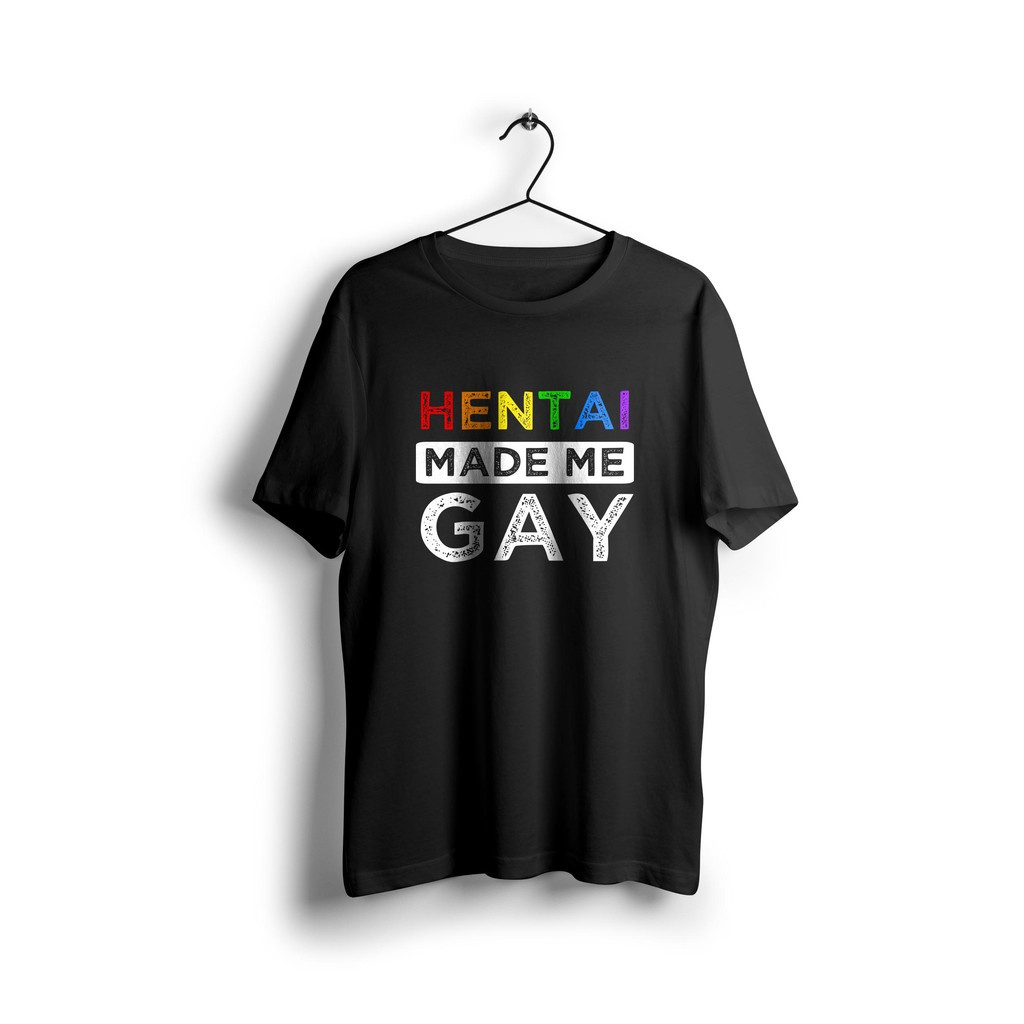Camiseta Camisa Hentai Made me Gay Anime MILOLIV