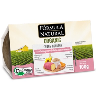 Ração Úmida Para Gatos Adultos Frango com Batata Doce e Quinoa - 100g