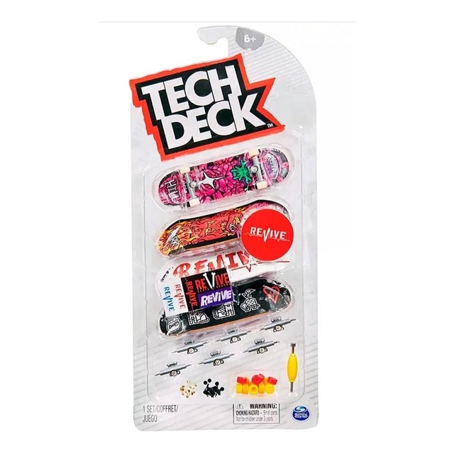 Skates De Dedo Tech Deck Kit Com 6 Sk8 Shop Acessórios Sunny - JP Toys -  Brinquedos e Actions Figures para todas as idades