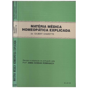 Matéria médica homeopática explicada de Gilbert Charette | Shopee Brasil