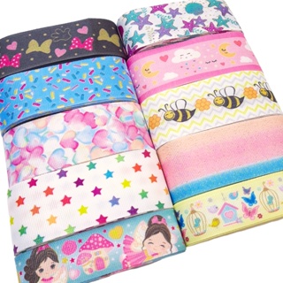 Combo Fita Gorgorão Estampada Para Laceira - 24 metros