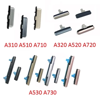 Botão De Volume De Energia Do Telefone Para Samsung A3 A5 A7 2016 2017 A510 A520 A720 A530 A730 Estrutura Original Da Carcaça Liga E Desliga A Chave Lateral