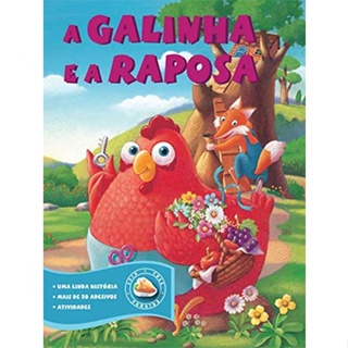 A galinha e a raposa : Adesivos