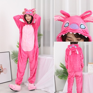 Kigurumi Stitch Pikachu Totoro Rã Panda Anime Cosplay Fantasias De Animais  Pijamas - Escorrega o Preço