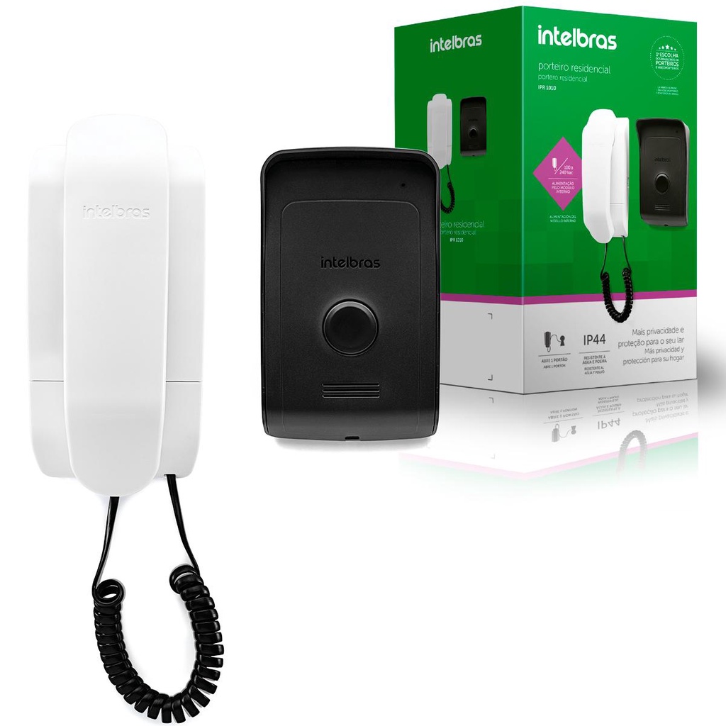 Porteiro Eletrônico Interfone Residencial Intelbras Ipr1010 | Shopee Brasil