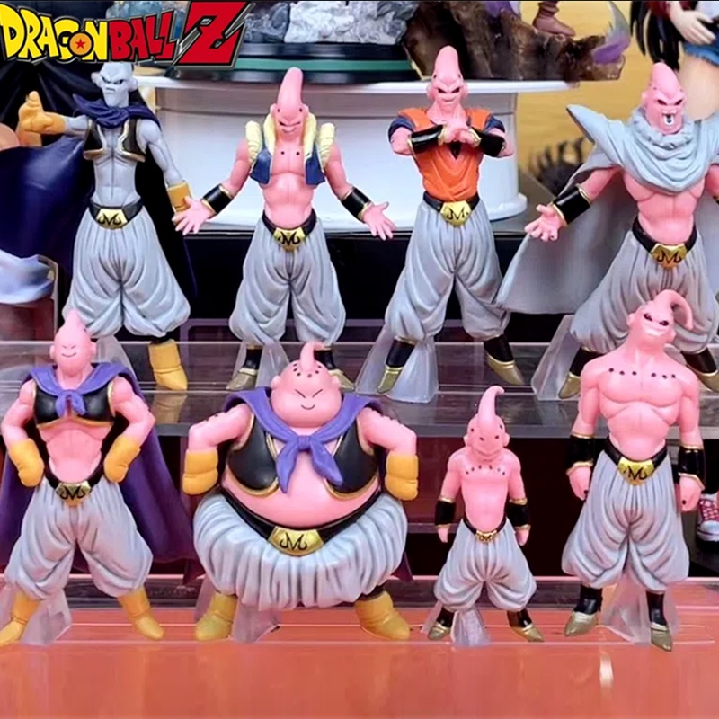 Figura de ação Majin Buu dos desenhos animados, Anime Dragon Ball Z,  estatueta de PVC Buu Boo, brinquedo modelo de coleção para crianças -  AliExpress