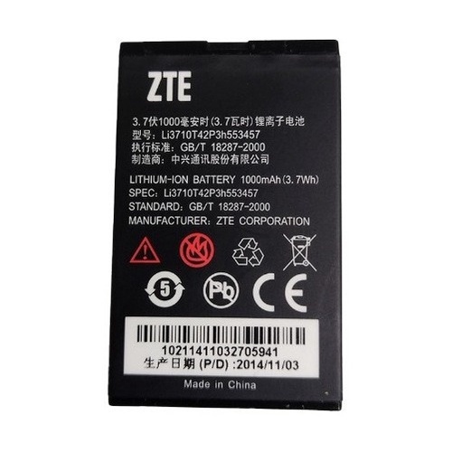 Telefone 3g Gsm Zte Wp750 Novo Vivo Tim Oi Claro Fixo Preto