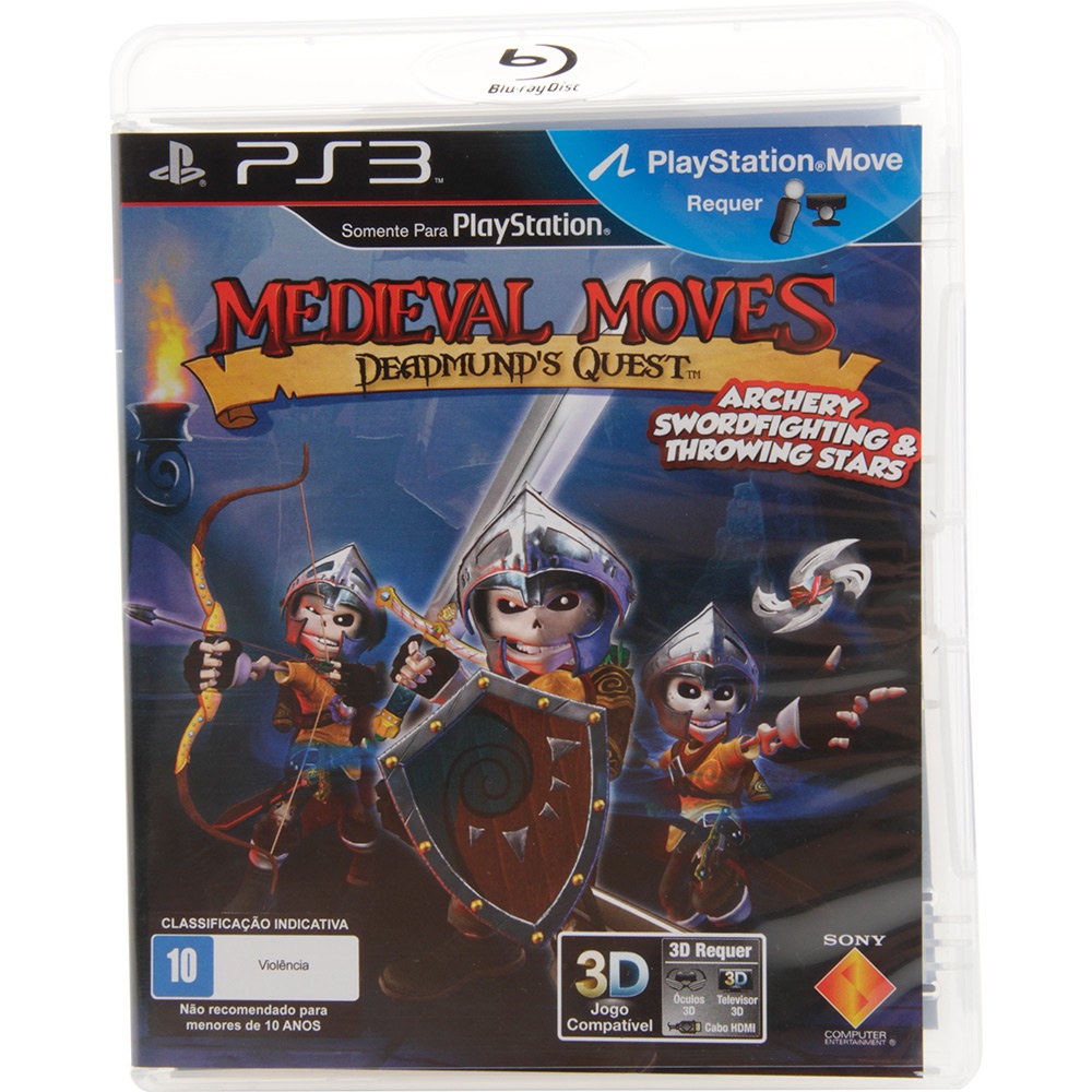 PS3 - MEDIEVAL MOVES - COMPLET