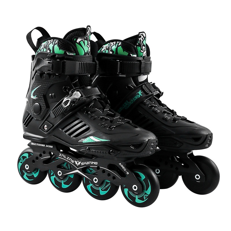 Homem Adulto Mulher Patins Em Linha De Rodas Para Crianças Iniciantes ...