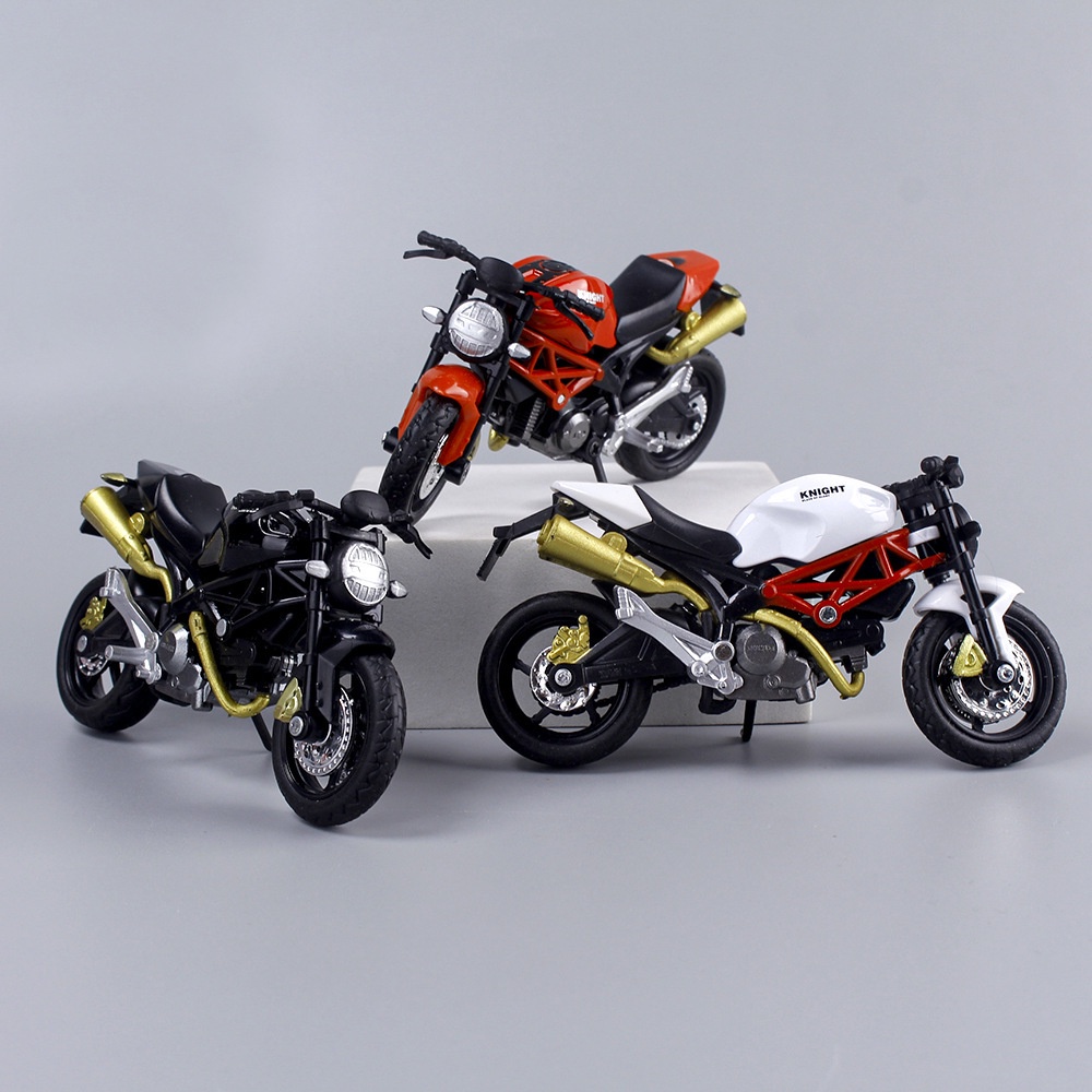 3 peças mini conjunto de modelo de moto de simulação, liga feminina puxão  para trás motocicleta veículos infantis topo de bolo para crianças e  adultos : : Brinquedos e Jogos