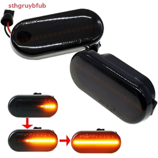 STHB 2PCS Lâmpada LED Sequencial Indicadora De Pisca-Dinâmica Marcador Lateral De Giro Para Volkswagen Polo Jetta Golf 4 De Direção Lado BR