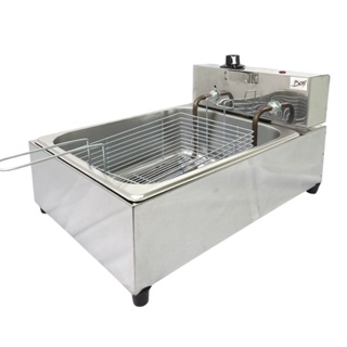 Fritadeira Elétrica Profissional 1 Cuba 5 Litros Inox 110V