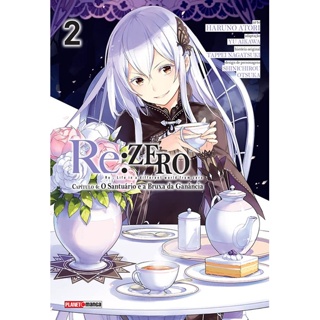 RE ZERO - CAPITULO 04 - O SANTUARIO E A BRUXA DA GANANCIA - VOL 02 - PANINI