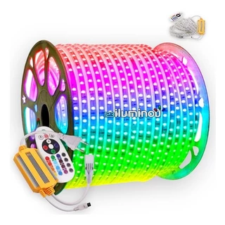 Mangueira Led 5050 Rgb Colorido de 1 a 25 metros com Fonte que Suporta Até 100m