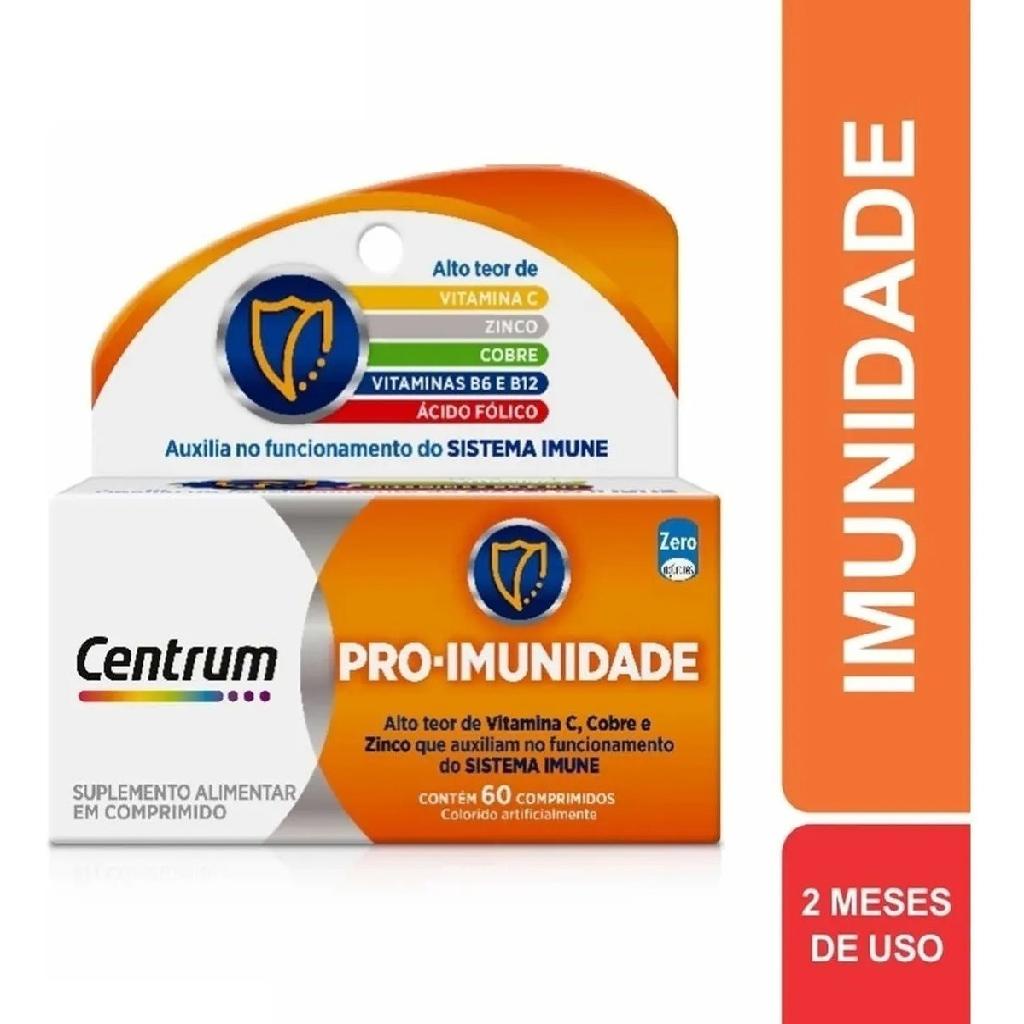 Centrum Pro Imunidade Vitamina Para A Imunidade - 60 Comprimidos ...