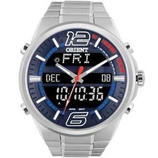 Relogio Orient Masculino Aco Prata - MBSSA047 DVSX