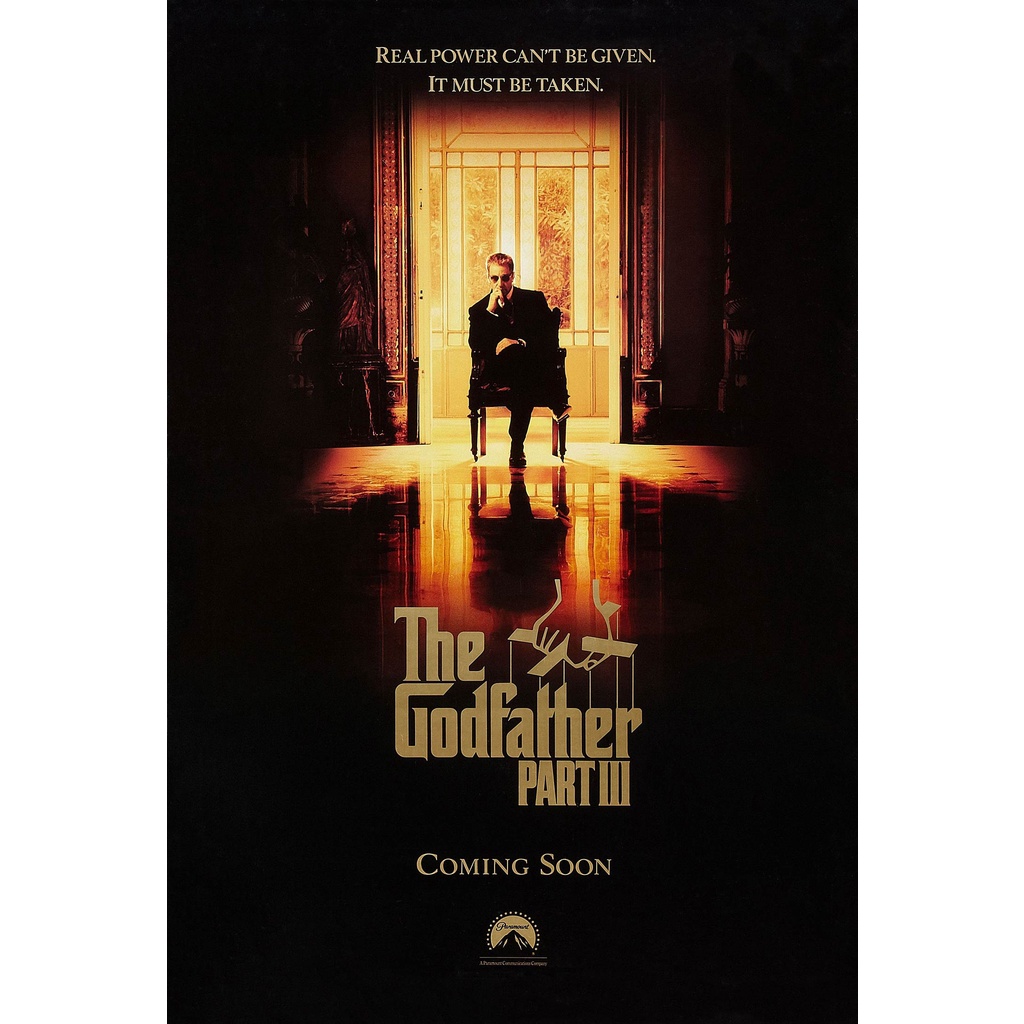 Poster Cartaz O Poderoso Chefão Parte 3 III A | Shopee Brasil