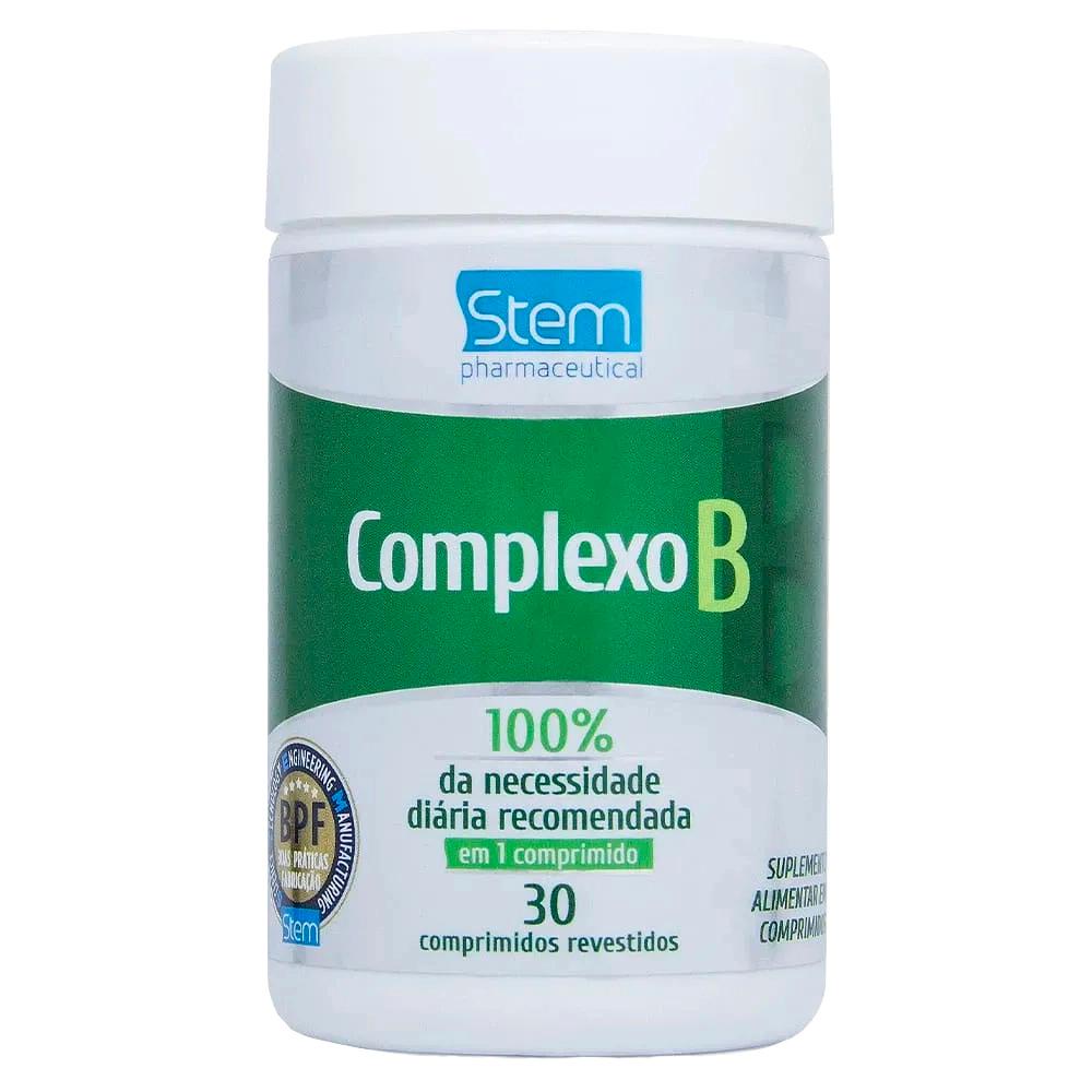 Complexo B 30 Comprimidos Stem Pharmaceutical | Shopee Brasil