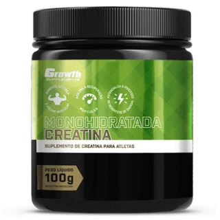 Creatina Pura 100g Monohidratada Growth Supplements