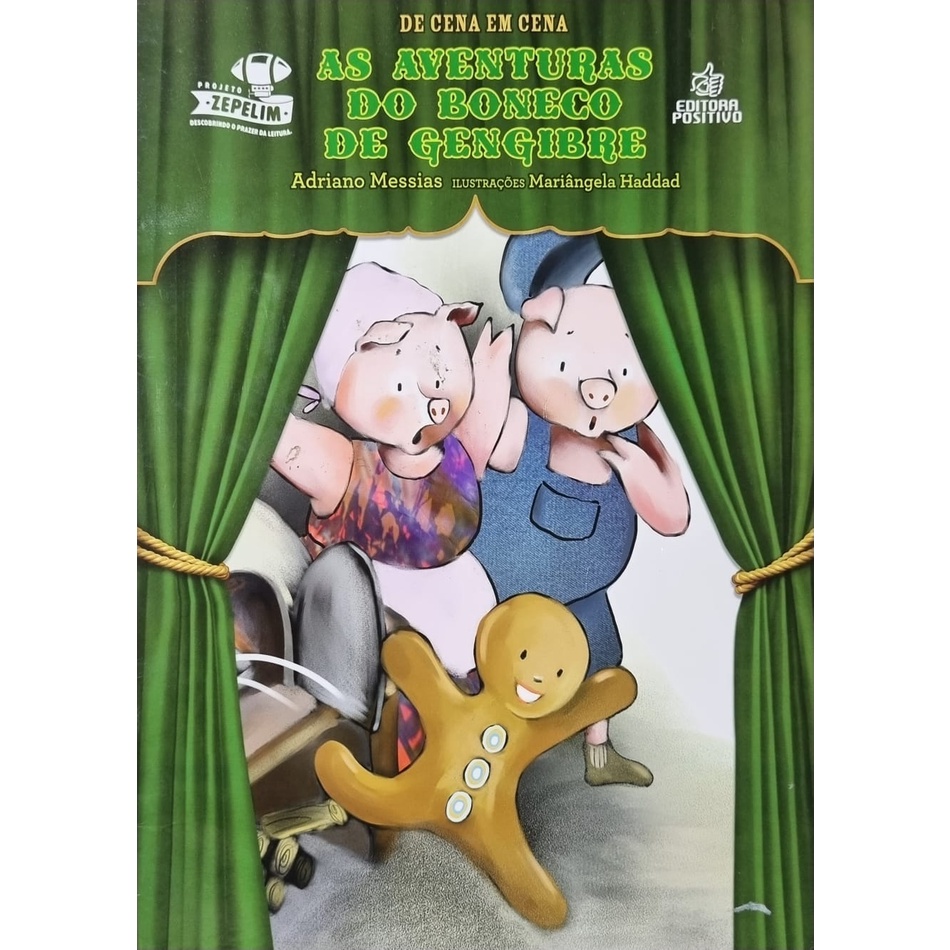 As aventuras do boneco de gengibre Adriano Messias | Shopee Brasil