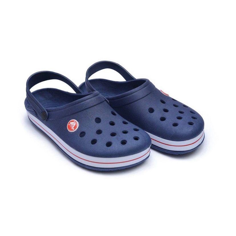 Chinelo crocs bayaband flip navy/pepper Azul