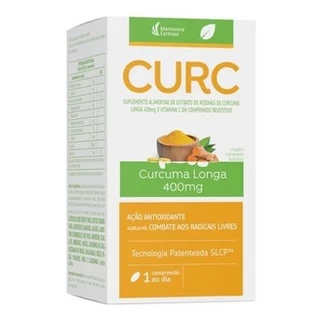 Curc Suplemento Alimentar 400Mg C/ 30 Comprimidos