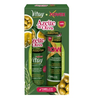Shampoo e condicionador Vitay Novex Azeite de Oliva e Alecrim 300ml