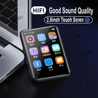 Tela Sensível Ao Toque MP3 Player De Música Bluetooth 5.0 Mini Walkman 2.5 Inch FM Gravador De Mídia De Rádio MP4