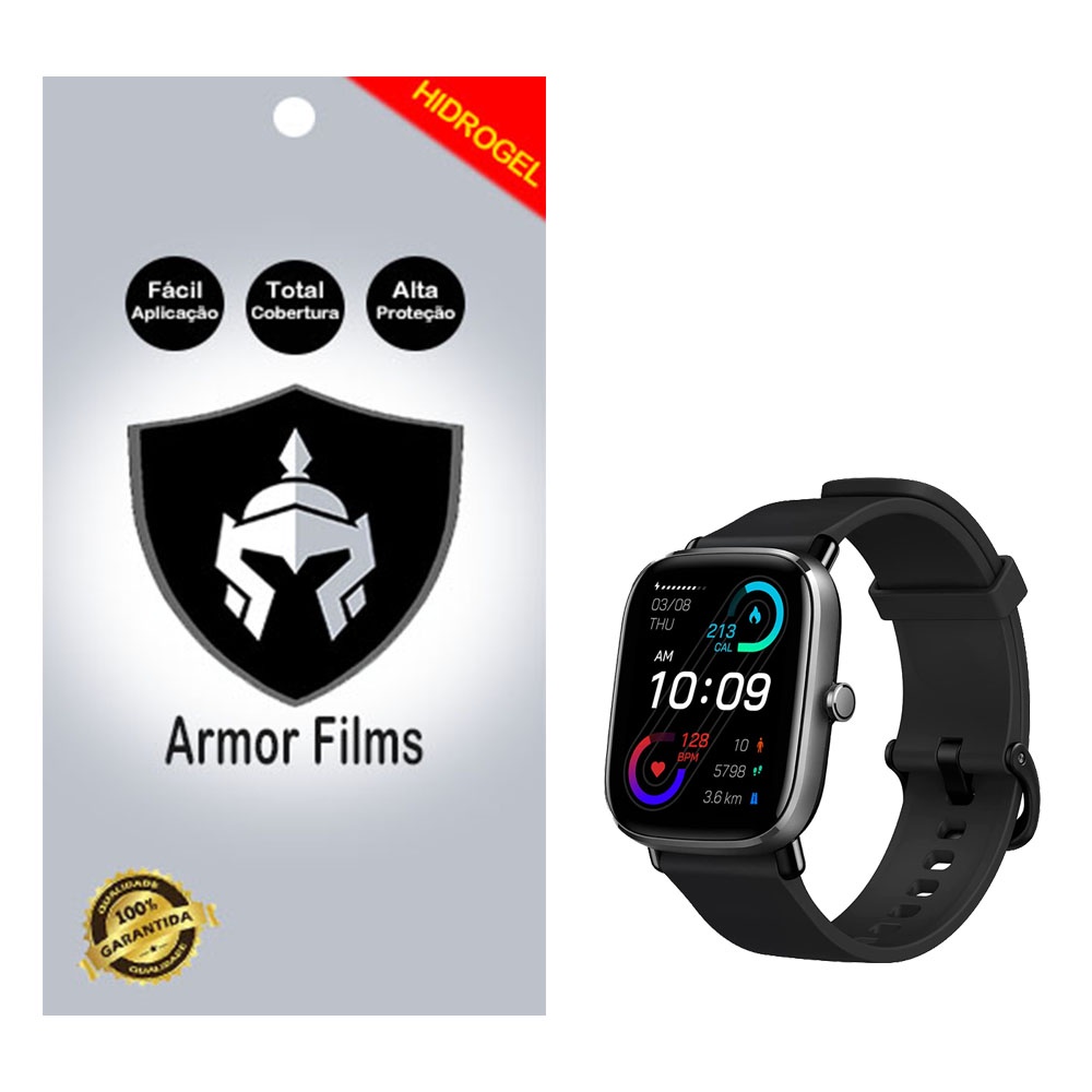 Kit 2 Películas Fosca Smartwatch Amazfit GTS 2 Mini
