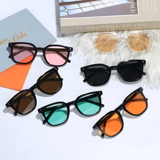 Óculos De Sol Quadrados Coloridos Personalizados Vintage Masculino Feminino