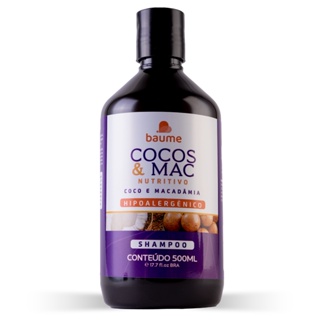 Shampoo Nutritivo Cocos e Mac 500ml - Baume Cosmetique
