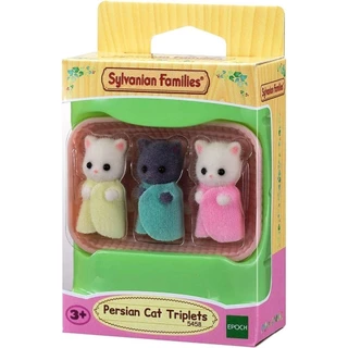 Brinquedo Sylvanian Trigêmeos Gatos Persas - Epoch 5458