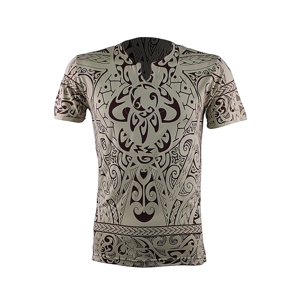 Camiseta Bata Indiana Tribal Maori Masculina | Shopee Brasil
