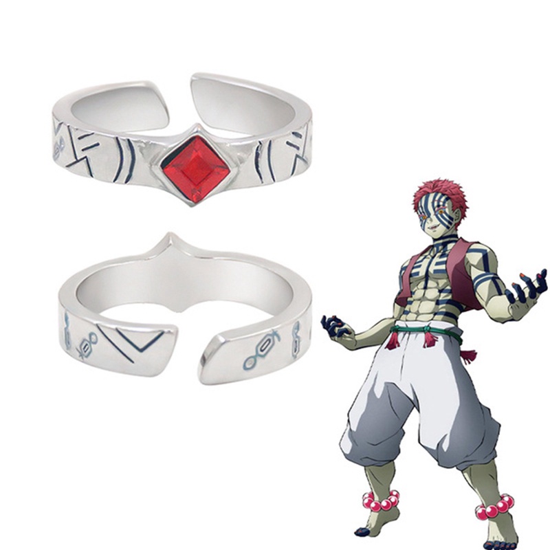 Yisam Anime Demon Slayer Cosplay Ring Kimetsu No Yaiba Tanjirou Vision ...