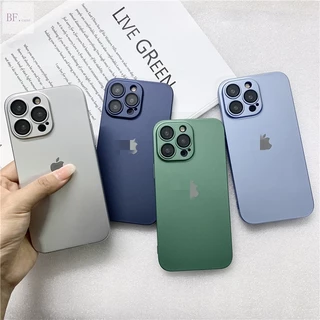 Capa Dura Ultra Fina Para Iphone 14 12 13 11 Pro Max Protetor De Câmera Furo De Volume À Prova De Pó