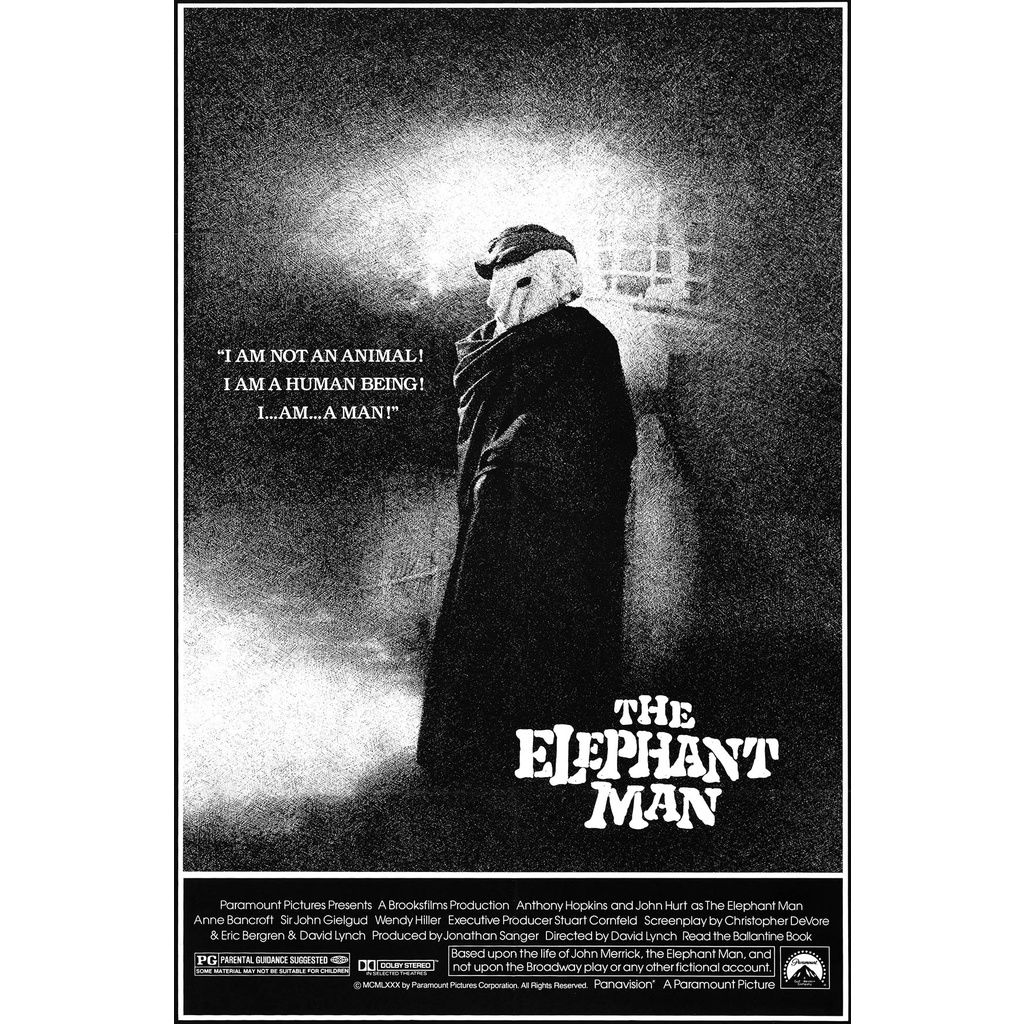 Poster Cartaz O Homem Elefante | Shopee Brasil