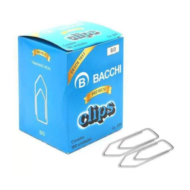 Clips Galvanizado Aço g Caixa Com Unidades Bacchi Shopee Brasil