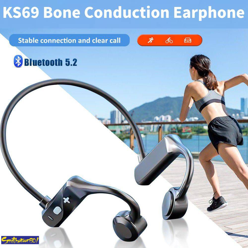 Ks Condu O Ssea Fone De Ouvido Sem Fio Bluetooth Esportes Headset