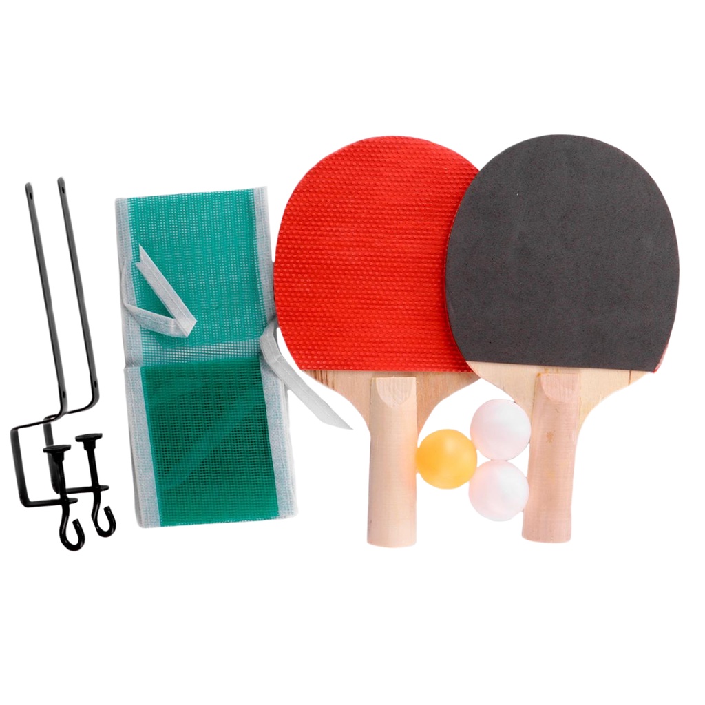 Kit 2 Raquete Tênis Mesa Ping Pong Profissional