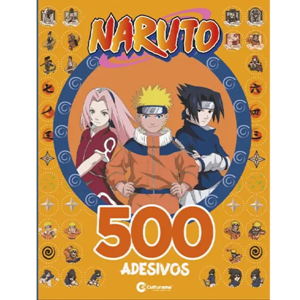 Livro Desenhos Para Colorir Tema Anime Naruto 32 Desenhos