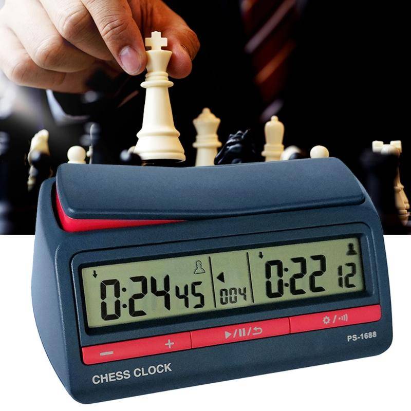 STOBOK Relógio de Xadrez Digital Temporizador para Jogos De Tabuleiro de Xadrez  Xadrez Chinês Inglês Bateria