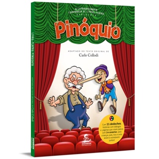 PINÓQUIO - LIVRO-TEATRO COM DEDOCHES E CENÁRIOS