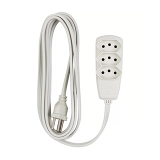 Extensao Sort PP 3X0,75 2P+T 10A/250V 5 Metros DN1780 Daneva