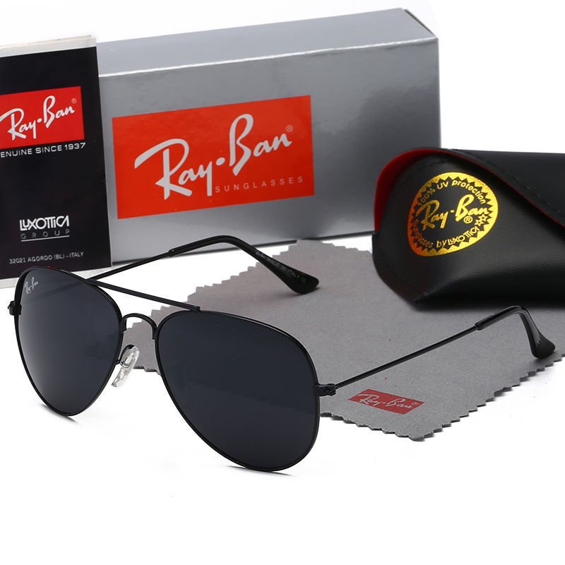 Ray/Ban! Aviador masculino moderno óculos de