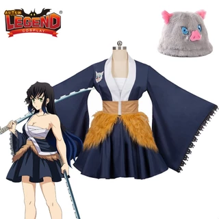 Caçador De Demônios Kimono Cosplay Inosuke Hashibira Kochou Shinobu Kamado Tanjirou Nezuko Rengoku Kyoujurou Agatsuma Zenitsu