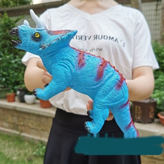 Brinquedos de Dinossauro para Crianças e Crianças de Pequeno Porte, Blue  Velociraptor T-Rex Triceratops, Grandes Brinquedos de Dinossauro Macios  para Amantes de Dinossauros - Favores Perfeitos para Festas de Aniversário  dos Dinossauros