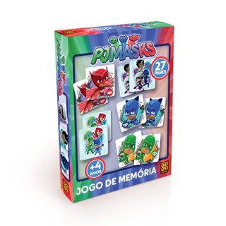 Jogo da Memória PJ Masks - Grow