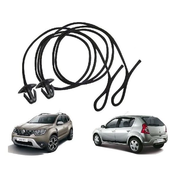 CORDAO TAMPA PORTA MALAS BAGAGITO SANDERO 2007/2022/ DUSTER 2011/2022