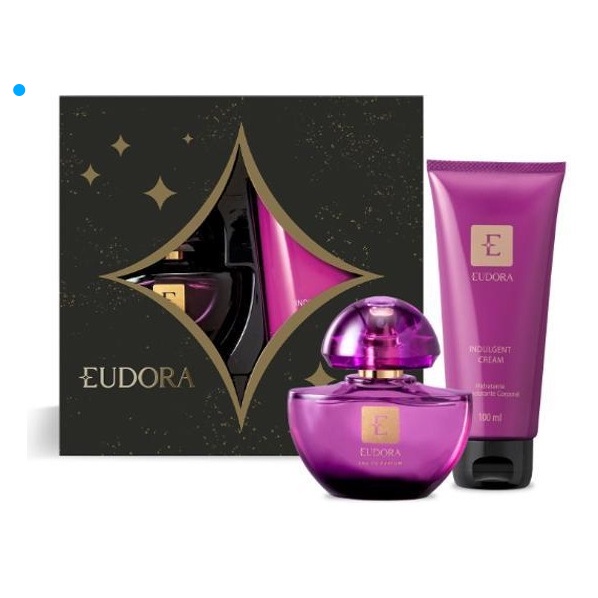Kit Presente Eudora Perfume Roxinho Edp e Hidratante Roxo Miniatura ...