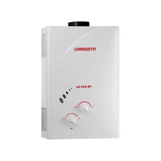 AQUECEDOR A GAS LZ 750BP GLP LORENZETTI